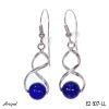 Kolczyki E2607-LL z Lapisem lazuli