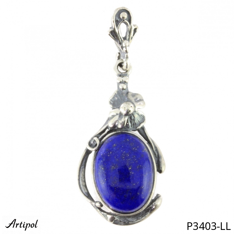 Pendant P3403-LL with real Lapis lazuli