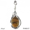 Pendant P3403-OT with real Tiger’s Eye