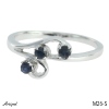 Ring M26-S with real Sapphire
