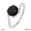 Ring 3026-ON with real Black Onyx