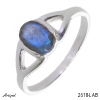 Ring 2618-LAB with real Labradorite