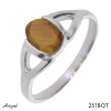 Ring 2618-OT with real Tiger Eye