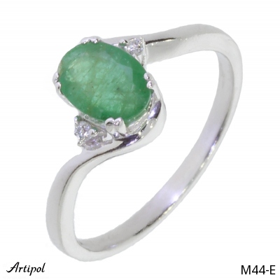 Bague M44-E en Emeraude véritable