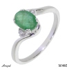 Ring M44-E mit echter Smaragd