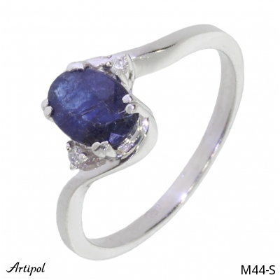 Ring M44-S with real Sapphire