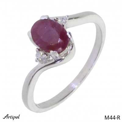 Ring M44-R with real Ruby