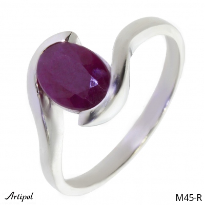 Pierścionek M45-R z Rubinem