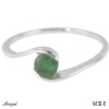 Ring M32-E mit echter Smaragd