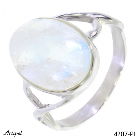 Bague 4207-PL en Pierre de lune véritable