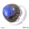 Ring 5009-LAB with real Labradorite