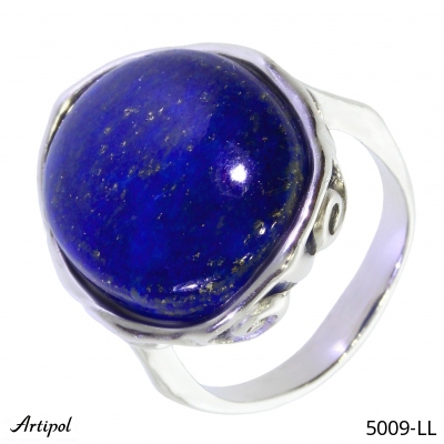 Ring 5009-LL with real Lapis lazuli
