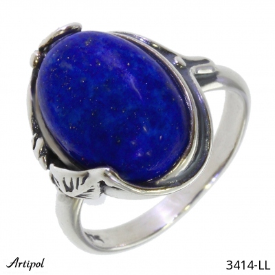 Ring 3414-LL mit echter Lapis Lazuli