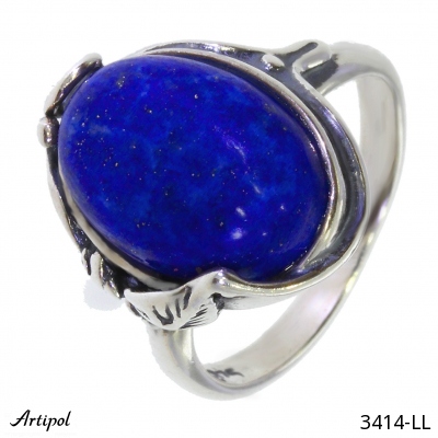 Bague 3414-LL en Lapis-lazuli véritable
