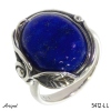 Ring 5412-LL with real Lapis lazuli