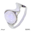 Ring 3028-PL with real Moonstone