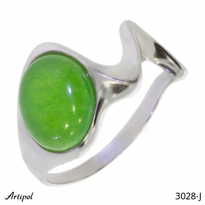 Ring 3028-J mit echter Jade