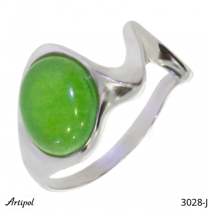 Bague 3028-J en Jade véritable