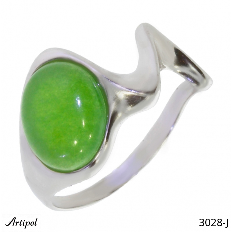 Ring 3028-J with real Jade