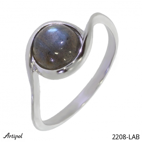 Ring 2208-LAB with real Labradorite