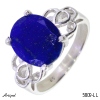 Ring 5809-LL with real Lapis-lazuli