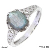 Ring 3029-LAB mit echter Labradorit