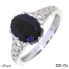 Ring 3029-ON mit echter Schwarzem Onyx