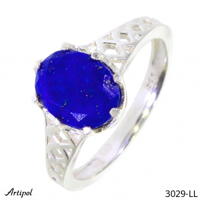 Ring 3029-LL with real Lapis lazuli