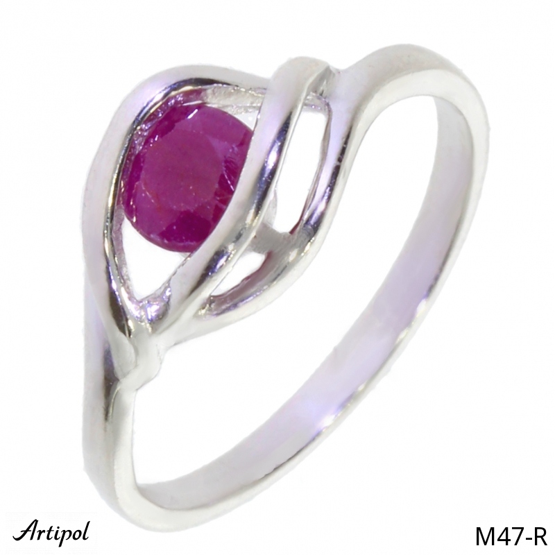 Ring M47-R with real Ruby