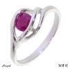 Ring M47-R with real Ruby