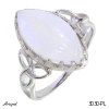 Ring 3030-PL with real Moonstone
