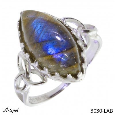 Ring 3030-LAB mit echter Labradorit