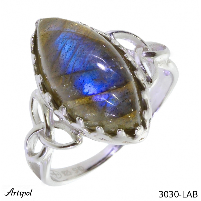 Pierścionek 3030-LAB z Labradorytem