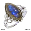 Bague 3030-LAB en Labradorite véritable