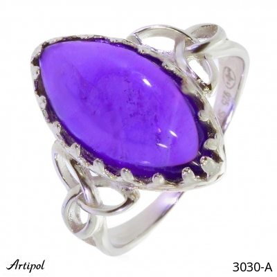 Ring 3030-A with real Amethyst