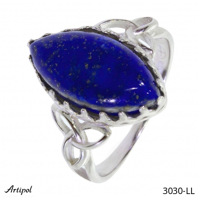 Ring 3030-LL with real Lapis lazuli