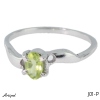 Ring J01-P with real Peridot
