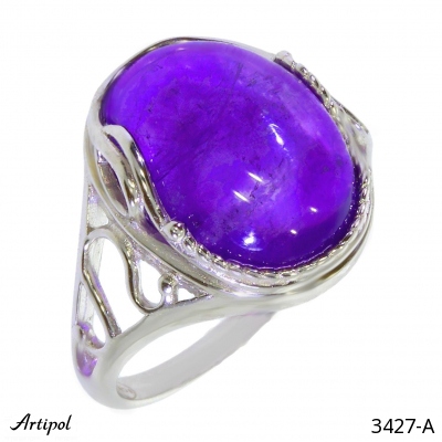 Ring 3427-A with real Amethyst
