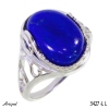 Ring 3427-LL with real Lapis lazuli