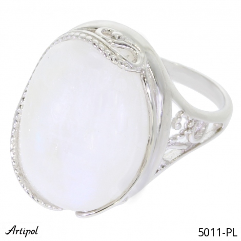 Ring 5011-PL mit echter Mondstein