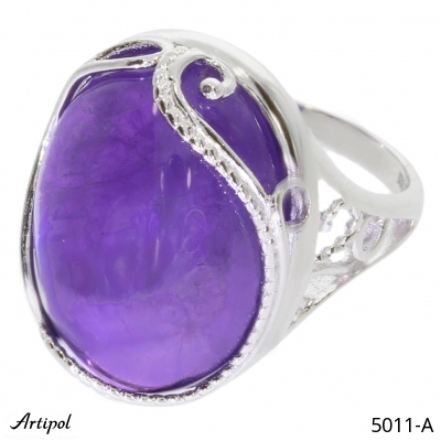 Ring 5011-A mit echter Amethyst