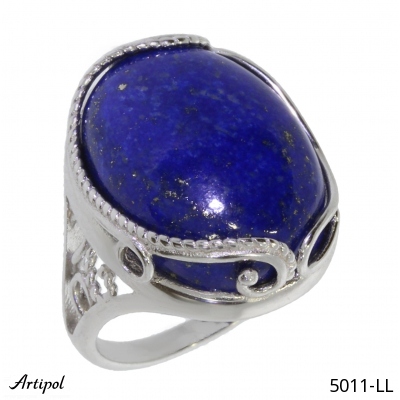 Ring 5011-LL with real Lapis lazuli