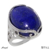 Ring 5011-LL with real Lapis lazuli