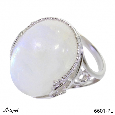 Ring 6601-PL with real Moonstone