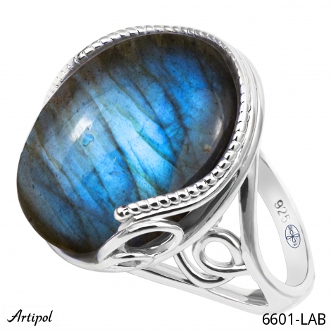 Pierścionek 6601-LAB z Labradorytem