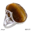 Ring 6601-OT with real Tiger's eye