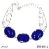 Armreif B12602-LL mit echter Lapis Lazuli