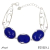 Bracelet B12602-LL with real Lapis lazuli