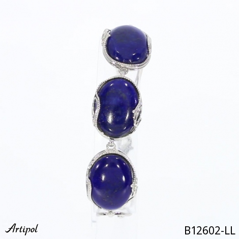 Bracelet B12602-LL en Lapis-lazuli véritable