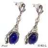 Boucles d'oreilles E3402-LL en Lapis-lazuli véritable